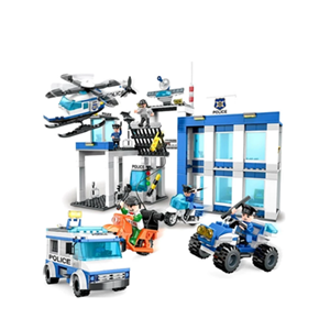 اسباب بازی لگو سیتی ایستگاه مرکزی پلیس CoGo کوگو 857 قطعه مدل 4156_اسباب بازی لگو